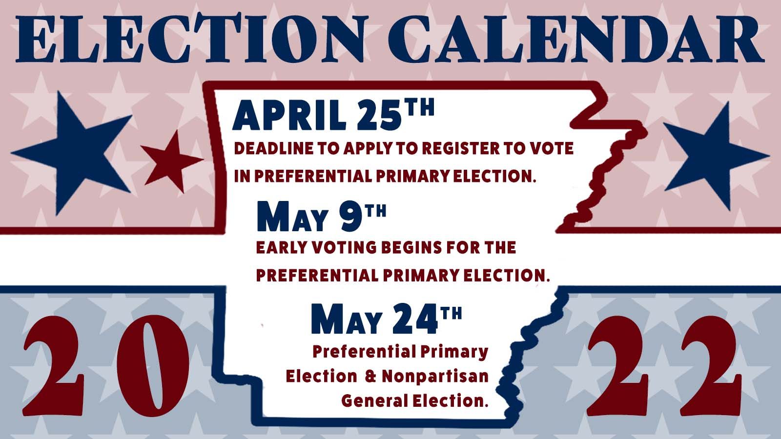 Early Voting to Begin May 9 Arkansas House of Representatives